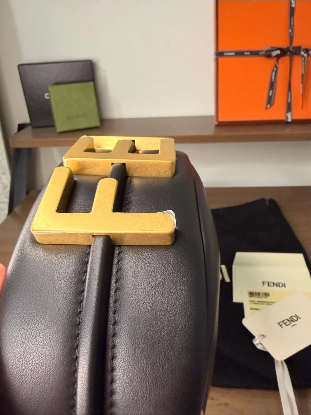 Authentic FENDI Fendigraphy Mini in Black - Brand New With Tags - Picture 5 of 15